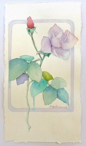 Lavender Rose by JoDell Abrams