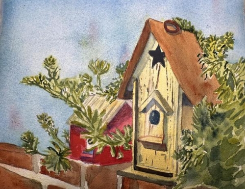 Bird House by Cheryl Dicus