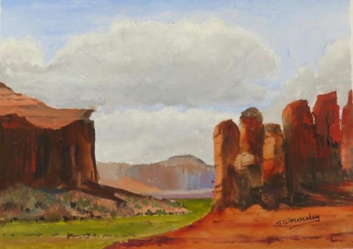 Monument Valley V by Susan Wormsley