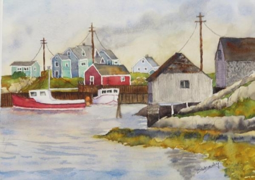 Peggy's Cove by Susan Wormsley